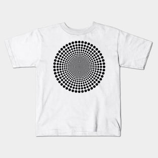 Psychedelic circle Kids T-Shirt